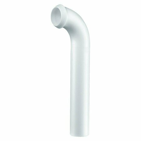 PLUMB CRAFT WAXMAN PlumbCraft Bathroom Wall Tube, 1-1/4 in, Plastic, White 7675500